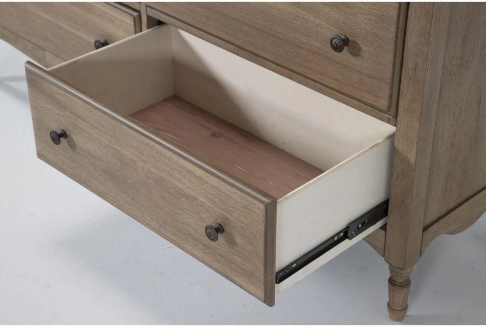 Deliah 7 Drawer Dresser/Mirror - Image 4