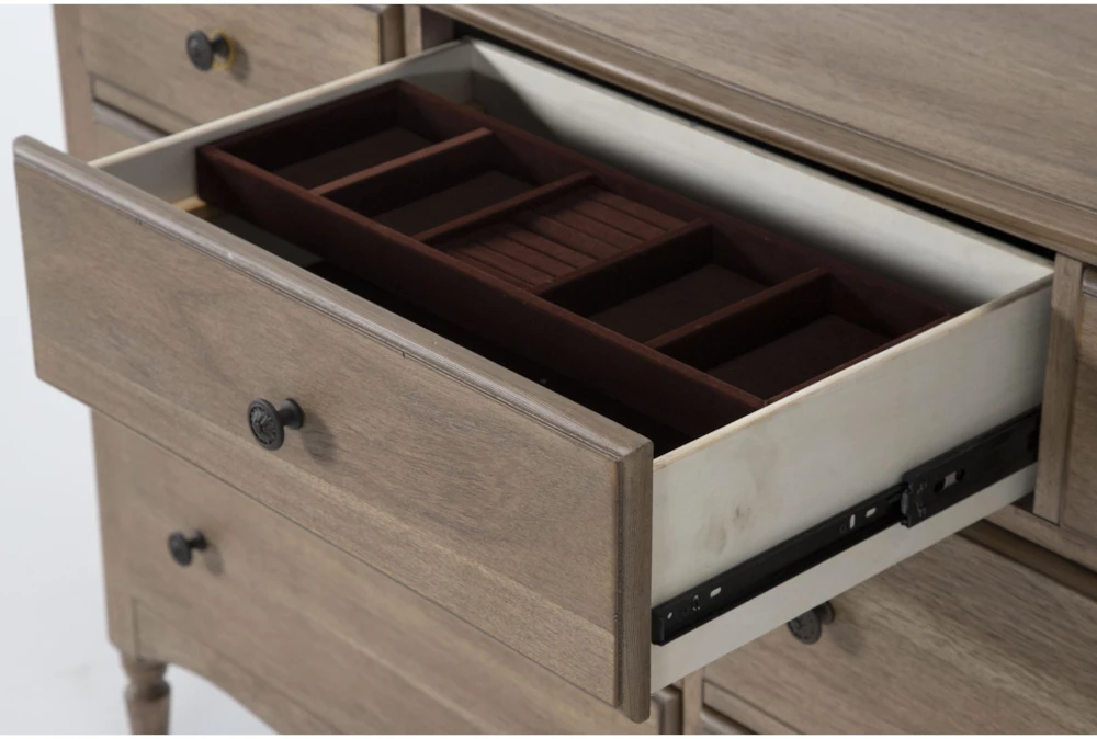 Deliah 7 Drawer Dresser/Mirror - Image 5