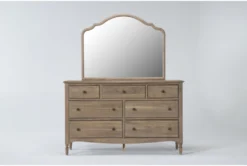 Deliah 7 Drawer Dresser/Mirror