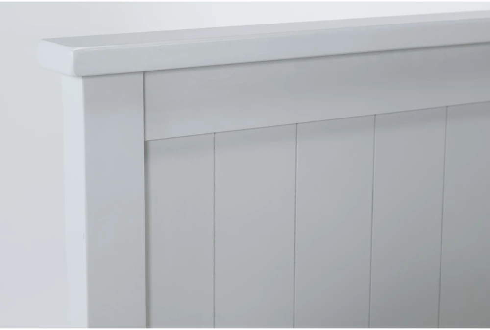 Mateo Grey Full Panel Bed With Single 3 Drawer Storage Unit - Image 6