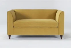 Frances Velvet 60" Settee