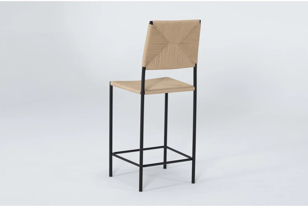 Rattan Natural 26" Counter Stool - Image 3