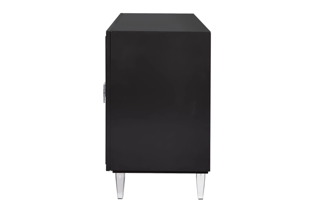 Forte Black Lacquer 65" Sideboard - Image 4