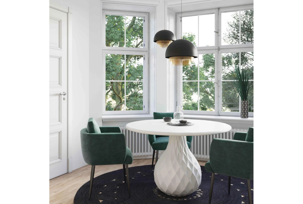 Valmar Concrete 35" Round Dining Table - Image 6