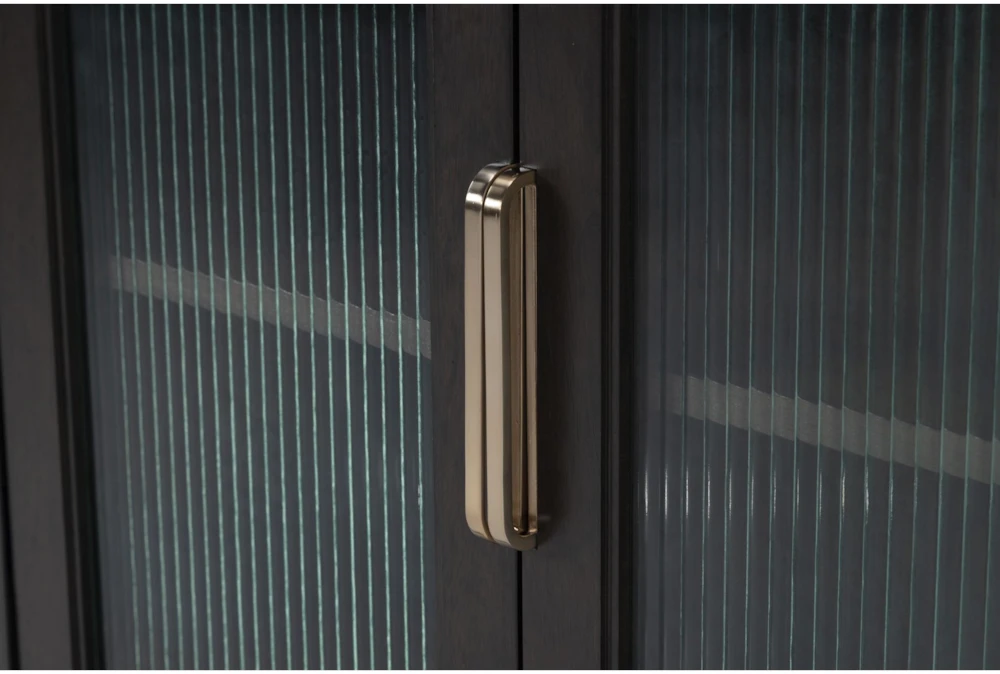 Palladium Reeded Door Accent Cabinet - Image 4