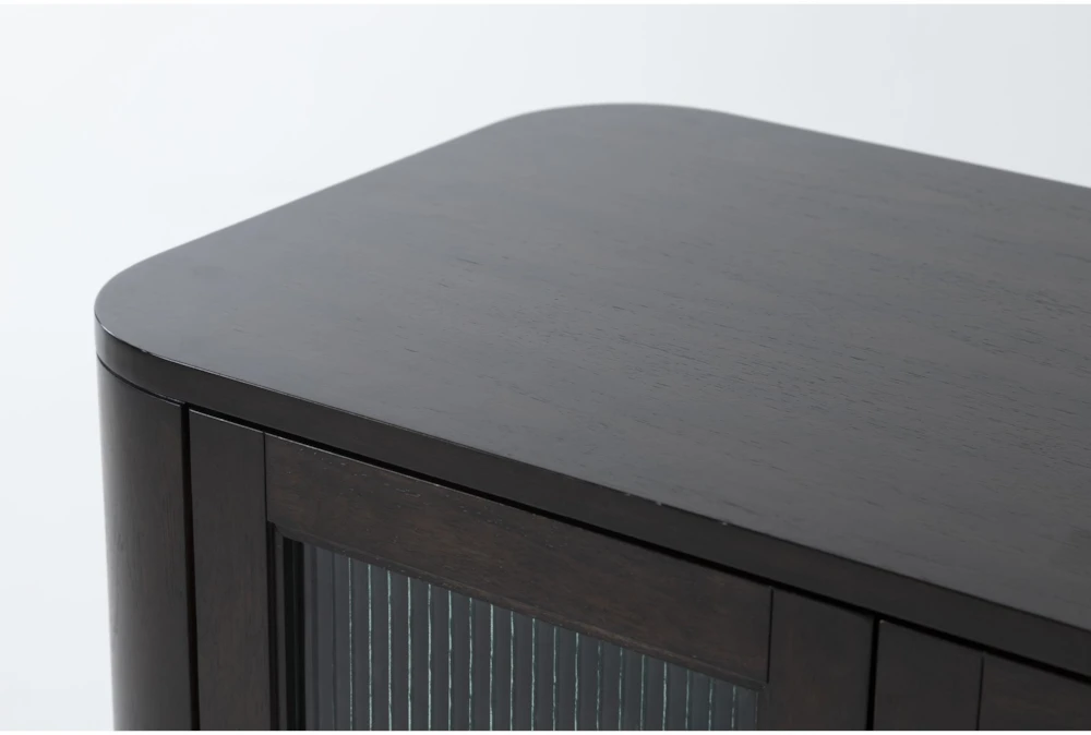 Palladium Reeded Door Accent Cabinet - Image 5