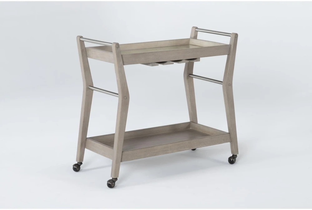 Westridge Wood Bar Cart - Image 2