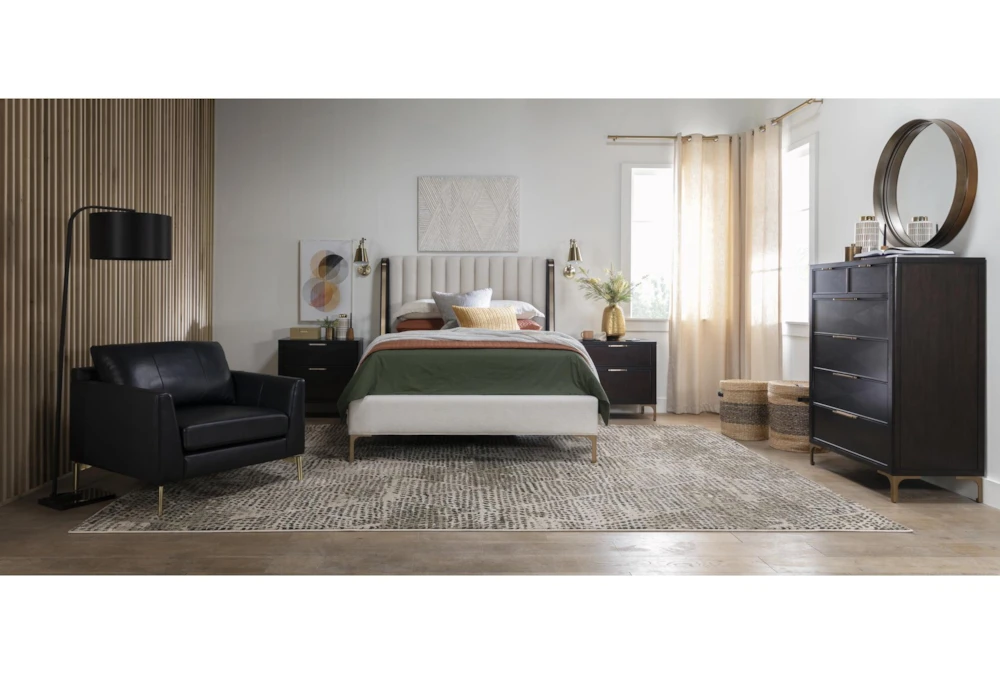 Palladium Queen Shelter Upholstered Bed - Image 6