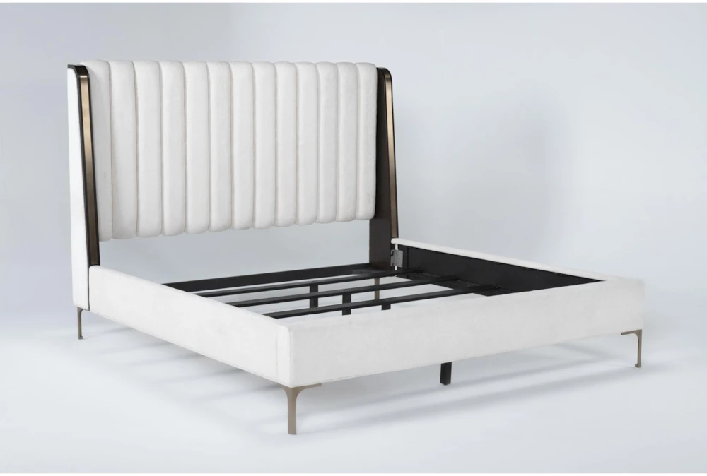 Palladium Queen Shelter Upholstered Bed - Image 3
