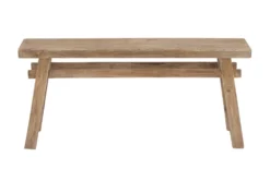 47" Mahogony Wood Saw Horse Bench