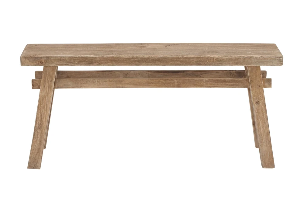 47" Mahogony Wood Saw Horse Bench