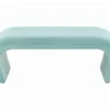 Isla Bright Blue Velvet Bench