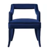Natasha Navy Velvet Dining Chair