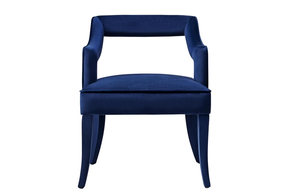Natasha Navy Velvet Dining Chair