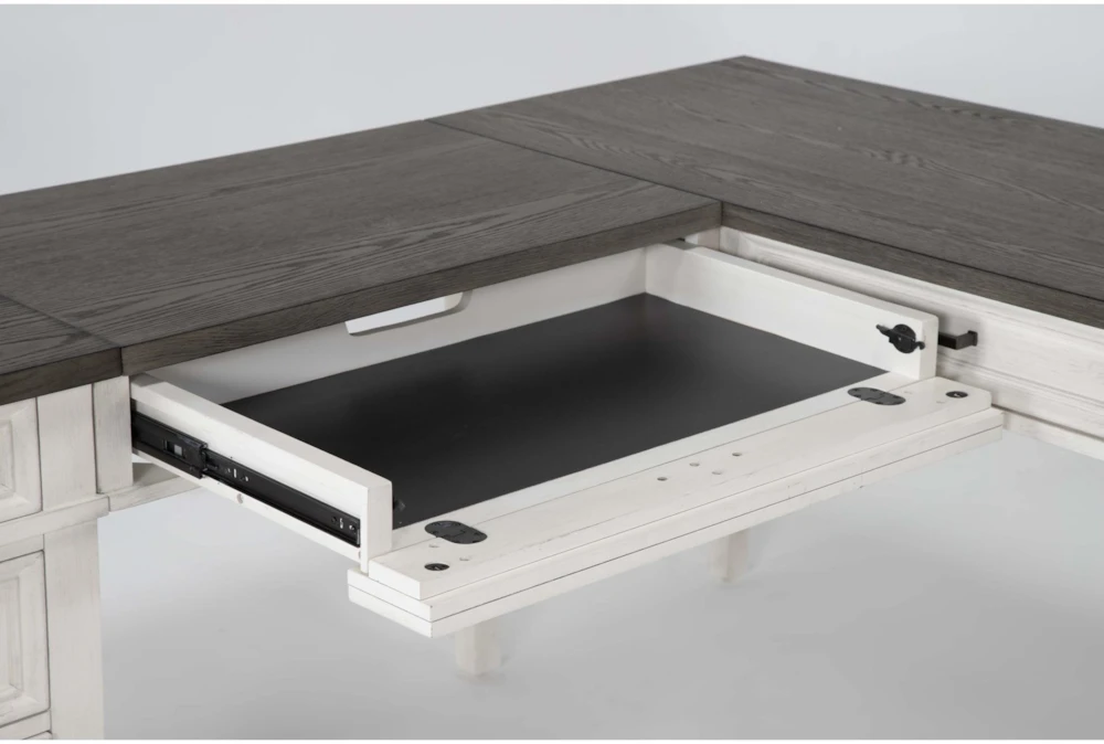 Aberdeen 3 Piece Modular L-Shaped Desk - Image 4