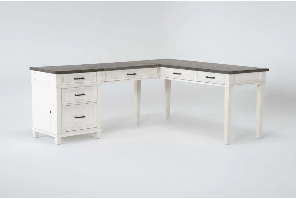 Aberdeen 3 Piece Modular L-Shaped Desk