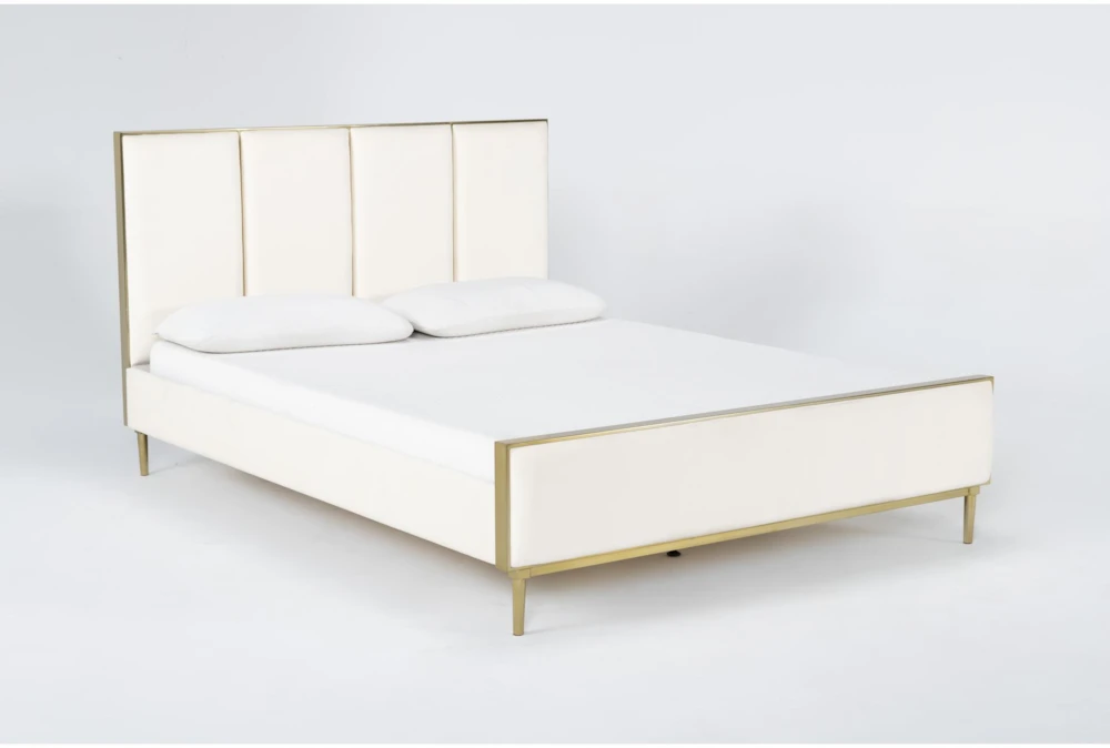 Camila Queen Upholstered Bed - Image 2