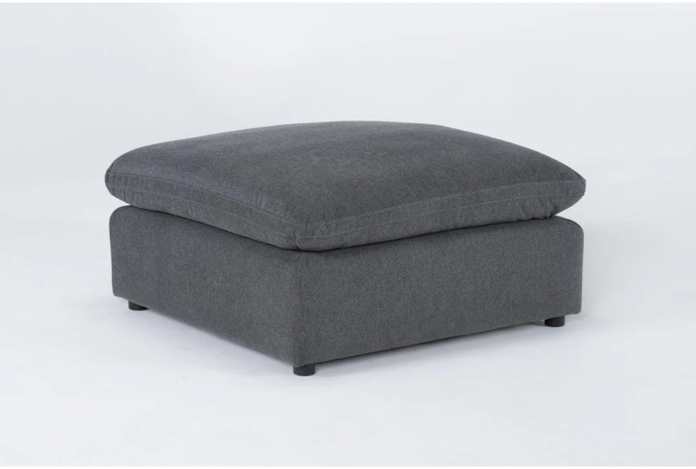 Jolene Dark Grey Ottoman - Image 2