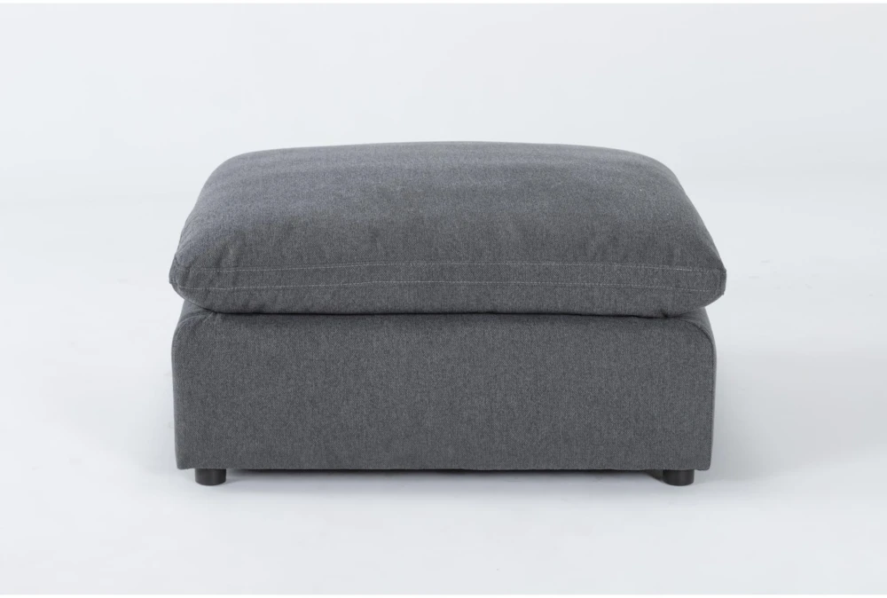 Jolene Dark Grey Ottoman