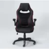 Theory Black Gaming Chair With Red Trim