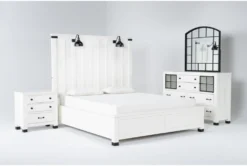 Wade King Panel 4 Piece Bedroom Set