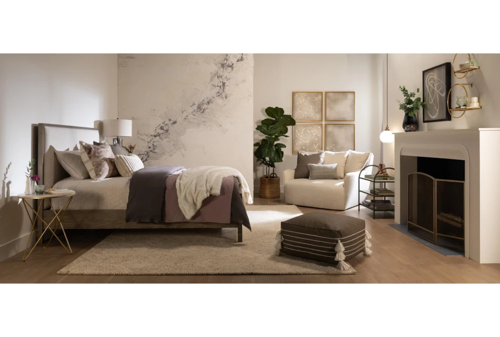 Metal + Marble 3 Tier Accent Table - Image 12