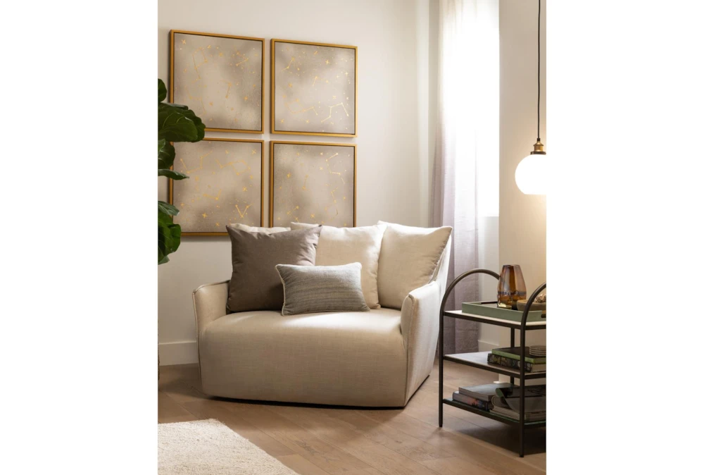 Metal + Marble 3 Tier Accent Table - Image 14