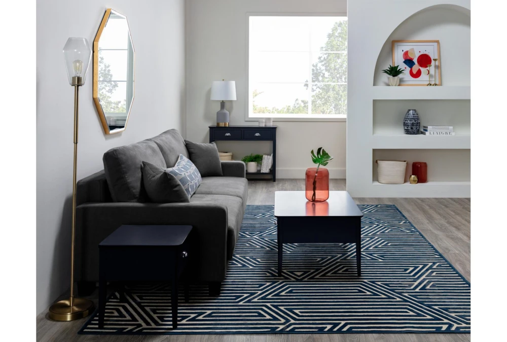 Pascal II Granite 91" Queen Convertible Sofa Sleeper - Image 9