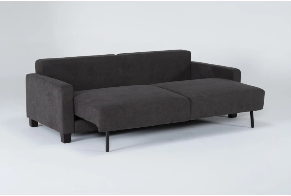 Pascal II Granite 91" Queen Convertible Sofa Sleeper - Image 3