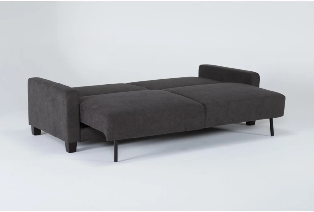 Pascal II Granite 91" Queen Convertible Sofa Sleeper - Image 4