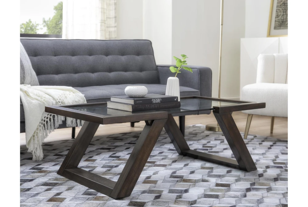 Petula II Slate 85" Convertible Sofa Bed - Image 8