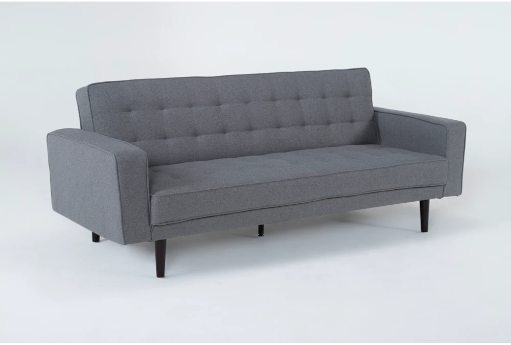 Petula II Slate 85" Convertible Sofa Bed - Image 2