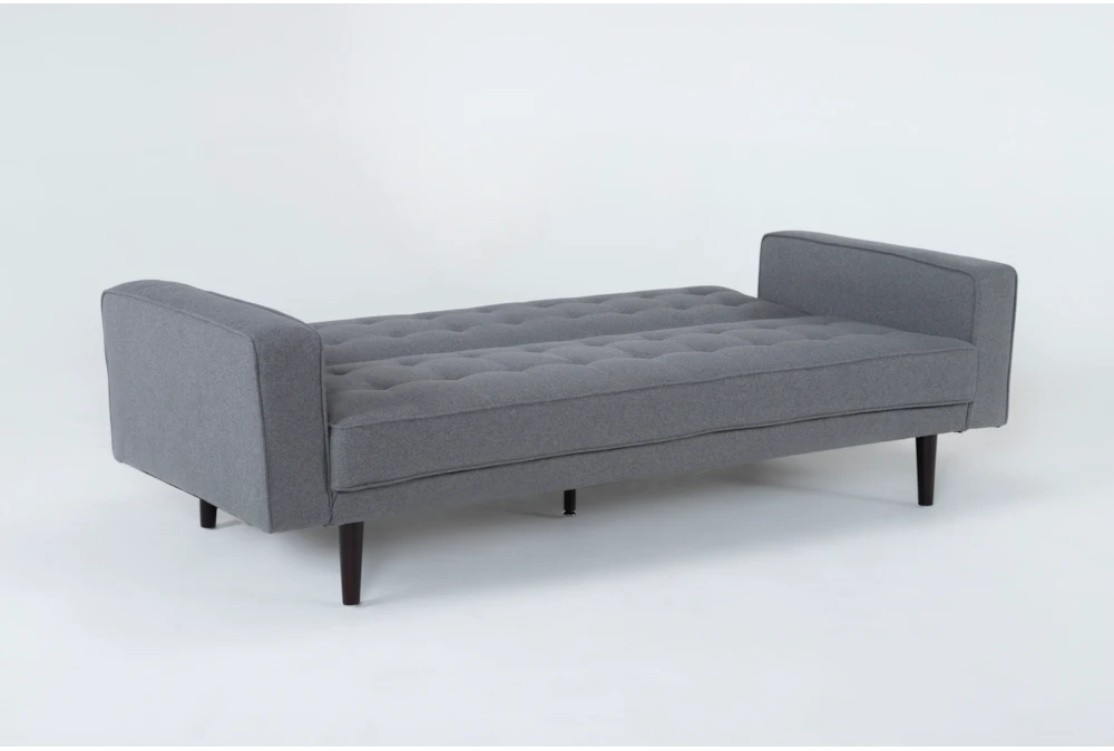 Petula II Slate 85" Convertible Sofa Bed - Image 4