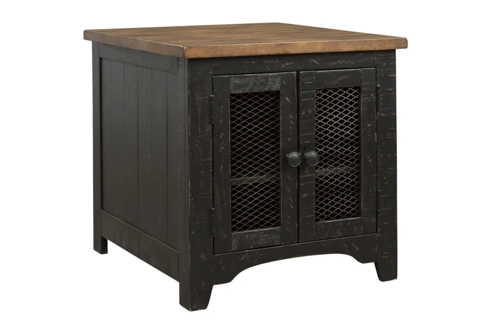 Delburne Storage End Table