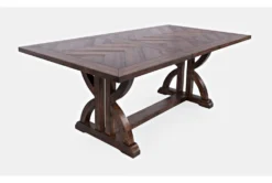 Claremont Oak 60-78" Extension Counter Table