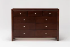 Eva Brown 9 Drawer Dresser