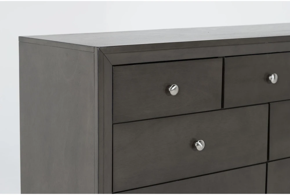 Eva Grey 9 Drawer Dresser/Mirror - Image 5