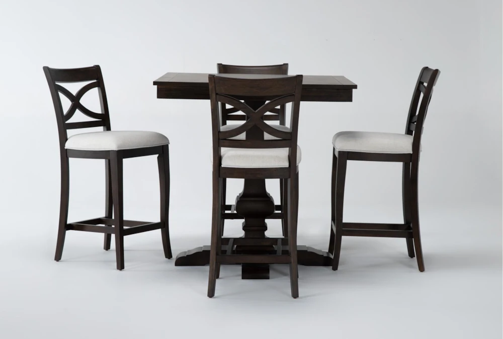 Sorensen 42" Bar Table Set For 4