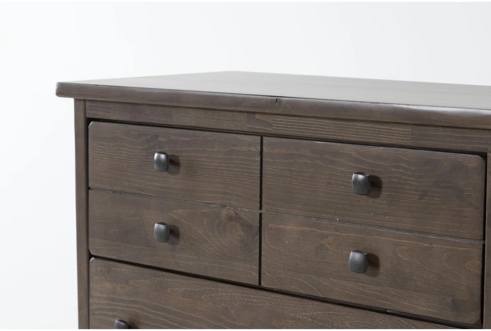 Marco Brown 6 Drawer Dresser/Mirror - Image 5