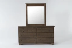 Marco Brown 6 Drawer Dresser/Mirror