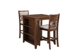 Joni Cherry 37" Storage Counter Set For 2