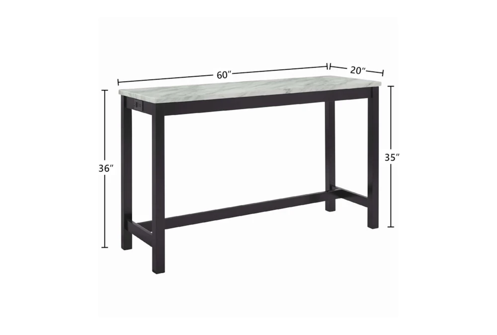 Janie Blue 4 Piece Console Bar Set - Image 9