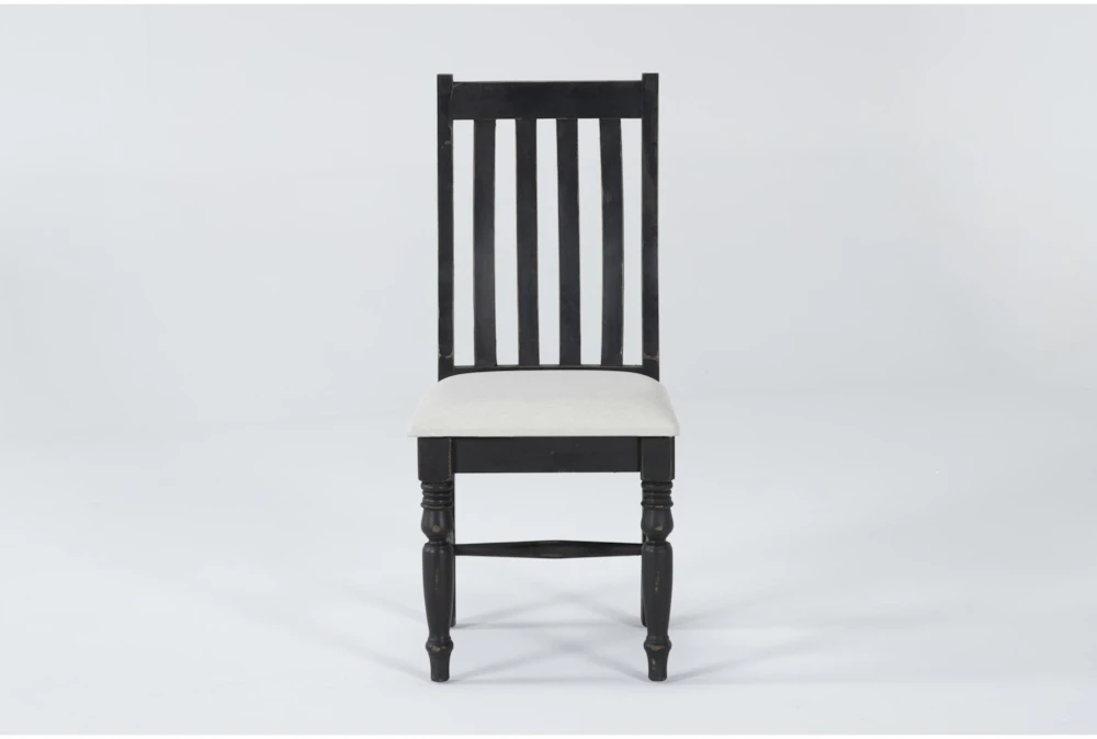 Verona Ant Black Slat Back Chair