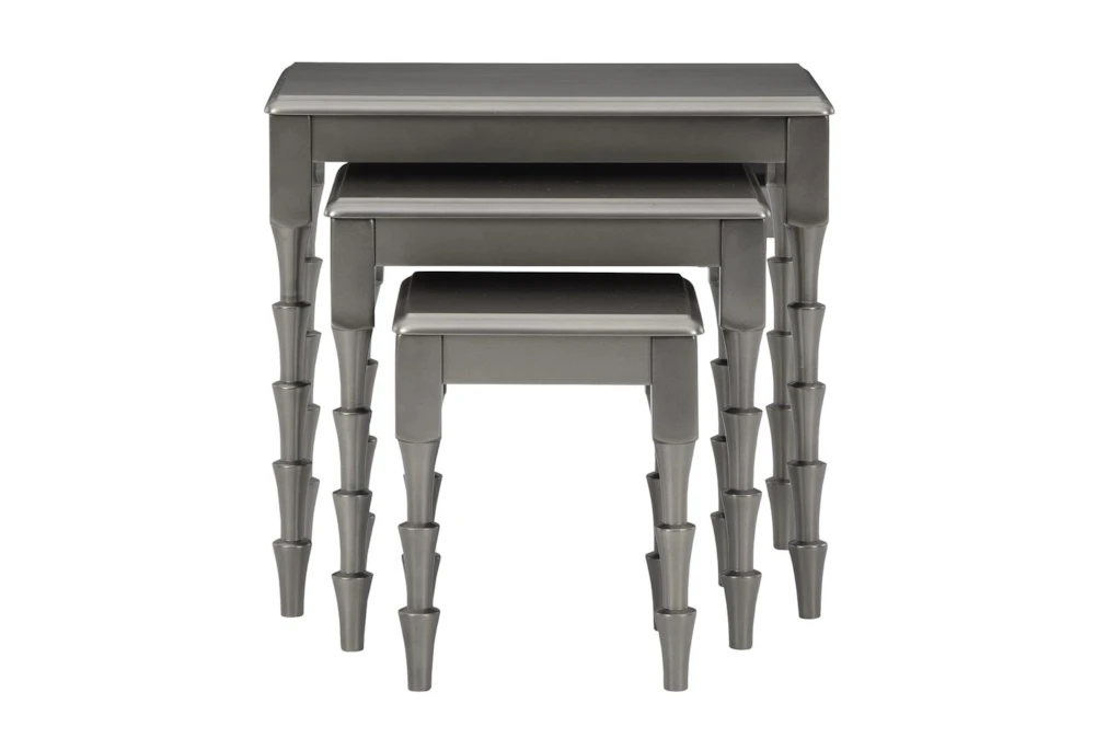 Yasmin 3 Piece Nesting Table Set - Image 2