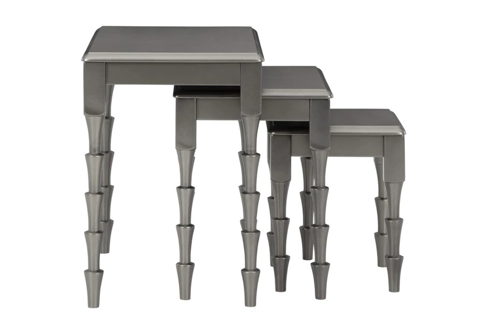 Yasmin 3 Piece Nesting Table Set - Image 3