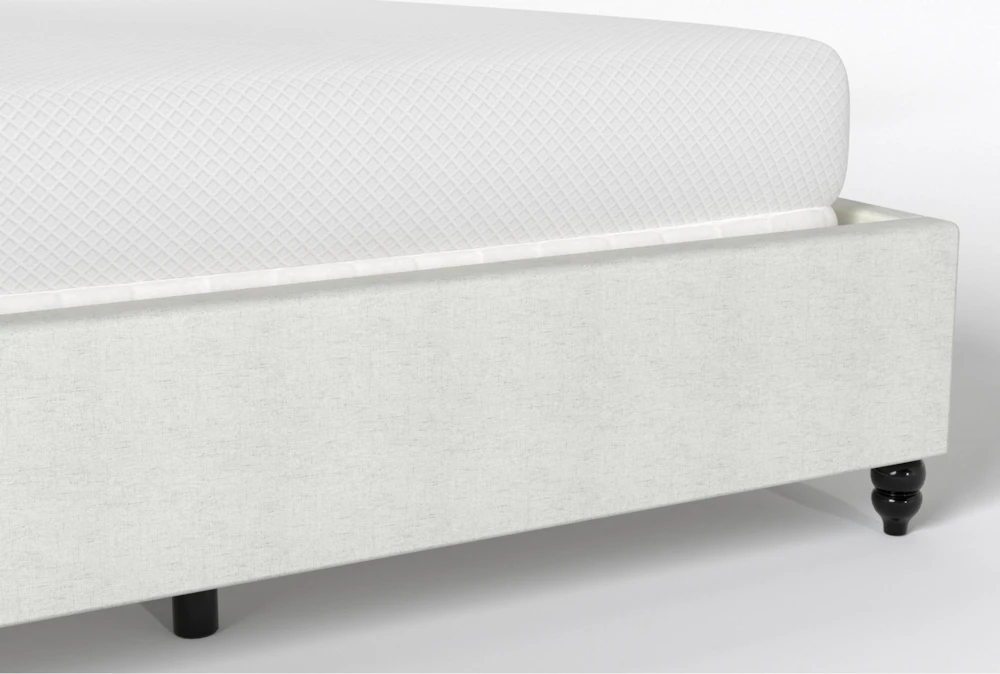 Sophia II King Upholstered Panel 3 Piece Bedroom Set With 2 Kincaid Open Nightstands - Image 3