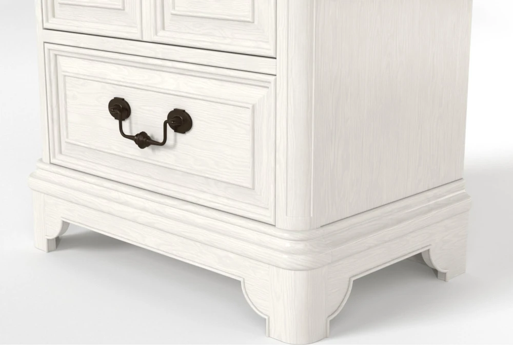 Sophia II Queen Upholstered Storage 4 Piece Bedroom Set With Kincaid Chest Of Drawers,Wardrobe + 2-Drawer Nightstand - Image 5