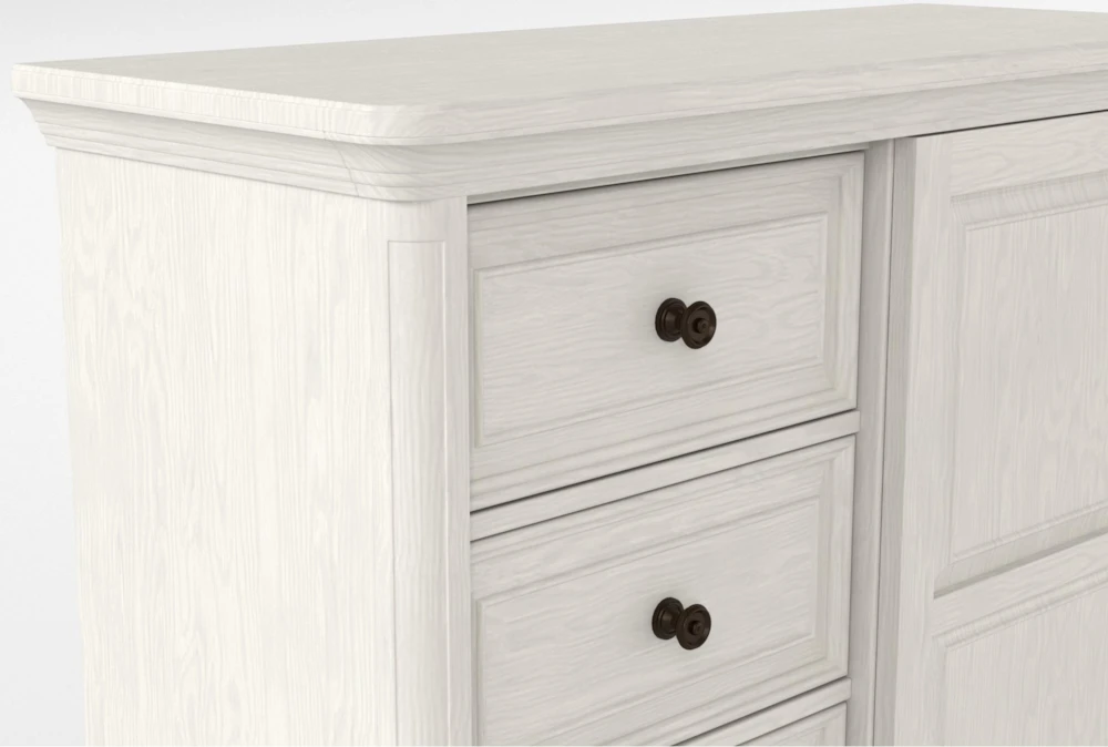 Sophia II Queen Upholstered Storage 4 Piece Bedroom Set With Kincaid Chest Of Drawers,Wardrobe + 2-Drawer Nightstand - Image 8