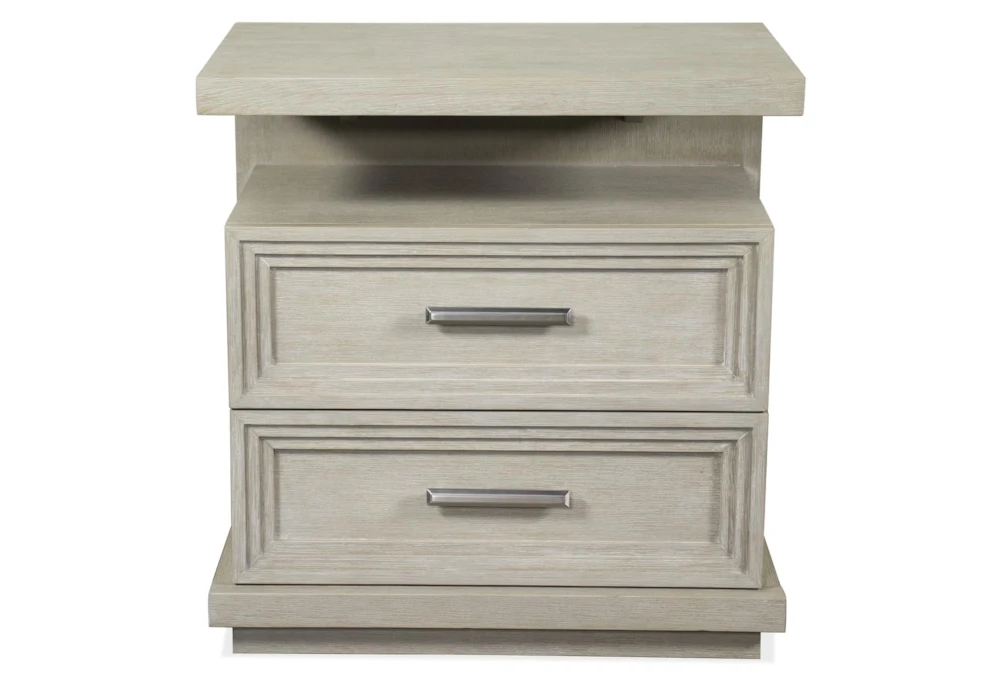 Lucia 29" 2 Drawer Nightstand - Image 2