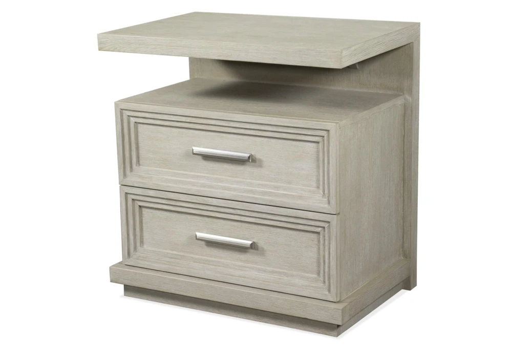 Lucia 29" 2 Drawer Nightstand